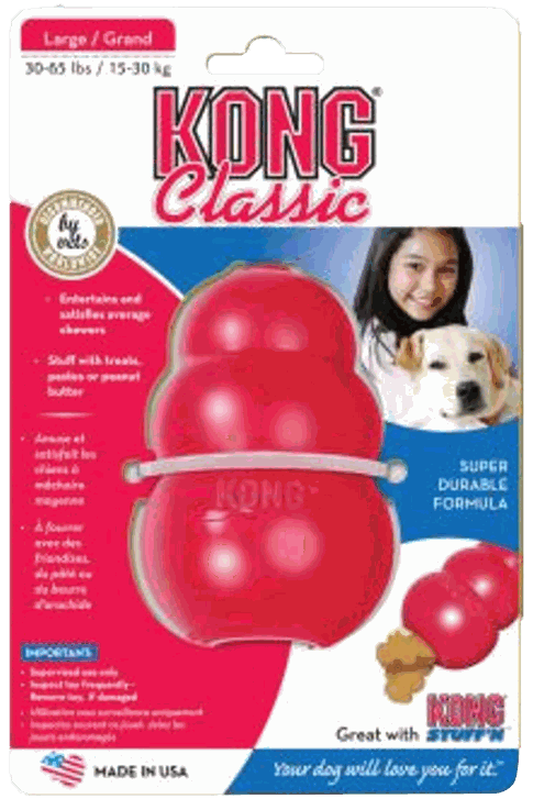KONG CLASSIC LG RED