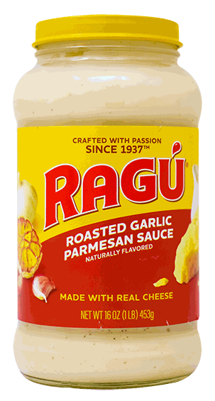 RAGU SALSA ROAST GARLIC PARMESANO 17 OZ