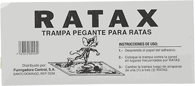 RATAX TRAMPA PEGANTE RATAS 60/1