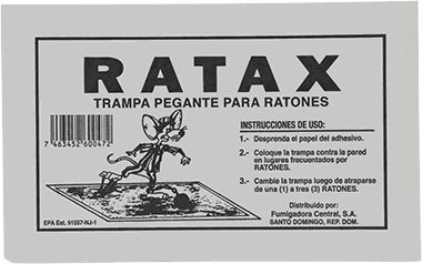 RATAX TRAMPA RATON PEQUEÑA 72/1