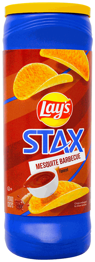 LAY STAX MESQUITE BBQ 155.9GR