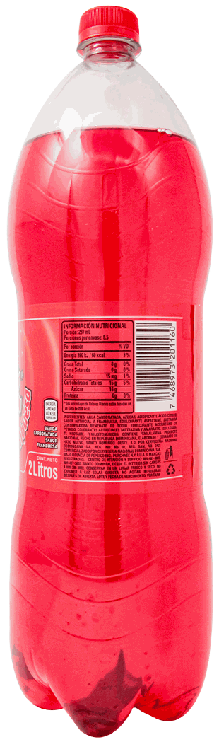 Refresco Sabor Frambuesa Red Rock 2 LT - Precio en RD | SupermercadosRD