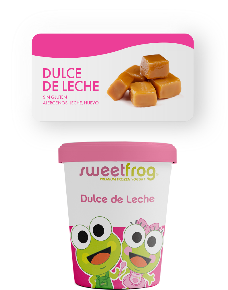 SWEETFROG TOGO DULCE DE LECHE 1 PINTA