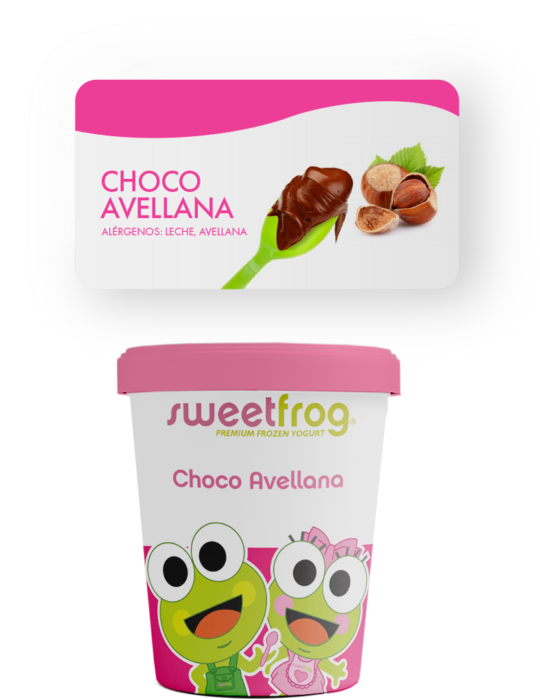 SWEETFROG TOGO CHOCO AVELLANA 1 PINTA