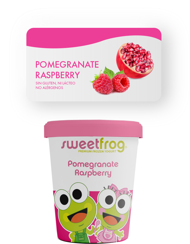 SWEETFROG TOGO POMGRANAT-RASPB 1 PINTA