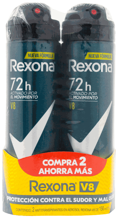 Rexona Deo V8 2pk150 ML