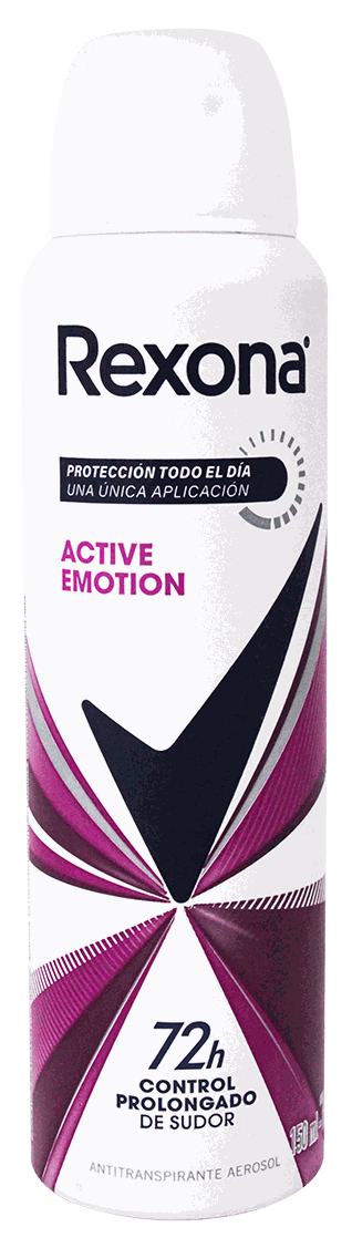 Desodorante Rexona Para Mujer En Aerosol Active Emotion90 GR