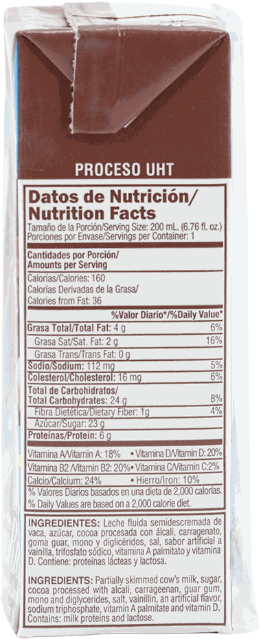 Leche Sabor Chocolate Choco Junior Rica 200 ML - Precio en RD ...