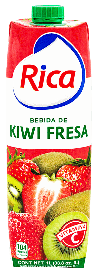 RICA JUGO KIWI FRESA LT