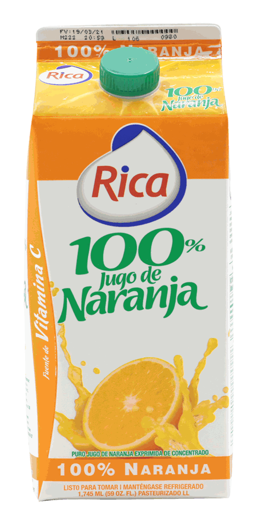 RICA JUGO NARANJA 100% 59 OZ