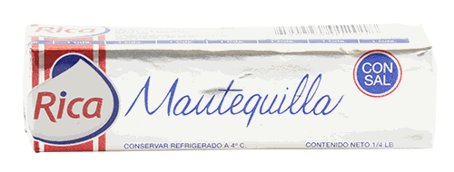 RICA MANTEQUILLA C/SAL BARRA 4 OZ
