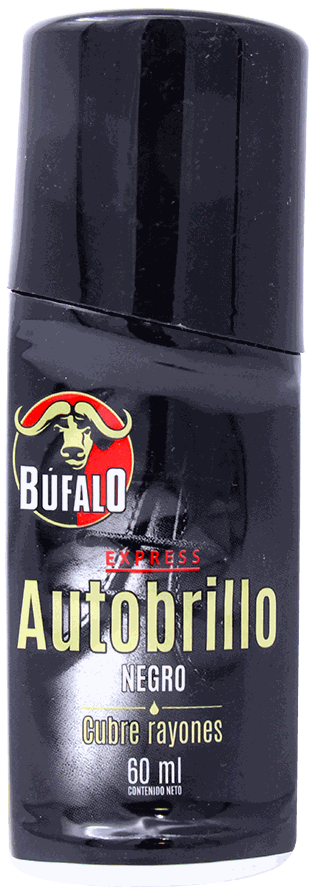 BUFALO AUTO BRILLO NEGRO 60 CC