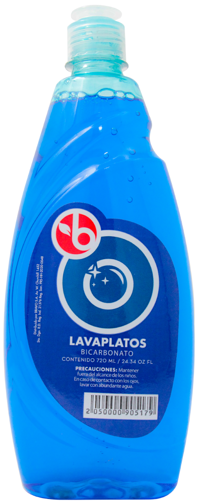 BRAVO LAVAPLATOS LIQ. BICARBONATO 720 ML