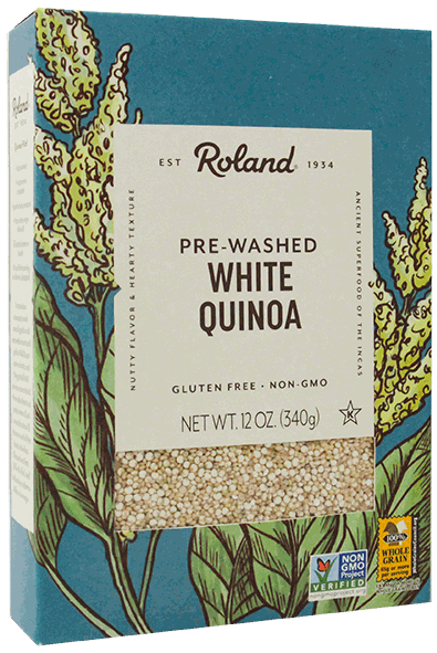 ROLAND QUINOA WHITE PREWASHED 12 OZ