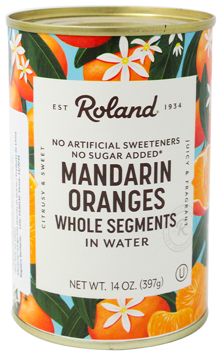 ROLAND WHOLE MANDARIN SEGS WTR 14 OZ