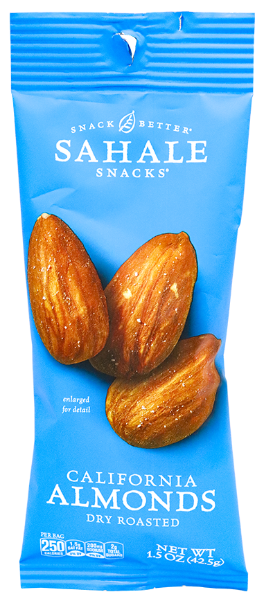 SAHALE CALIFORNIA ALMONDS 1.5 OZ
