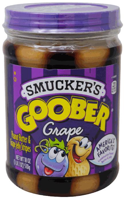 SMUCKERS GOOBER GRAPE PNUT JELLY 18 OZ