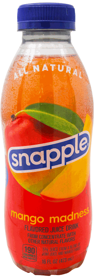 SNAPPLE MANGO MADNESS 16 OZ