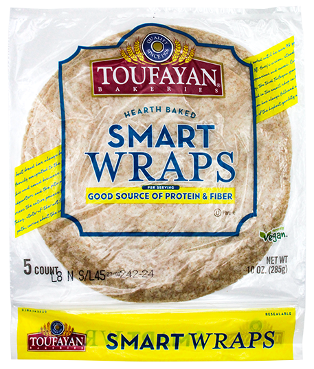 TOUFAYAN WRAP LOWCARB 5 UN 10 OZ