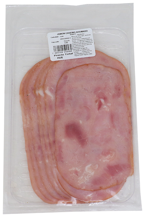 INDUVECA CASERIO JAMON AHUMADO 0.5 LB