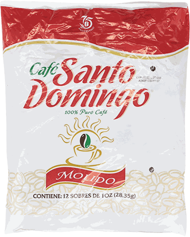 SANTO DOMINGO CAFE 12/1 OZ SOBRE