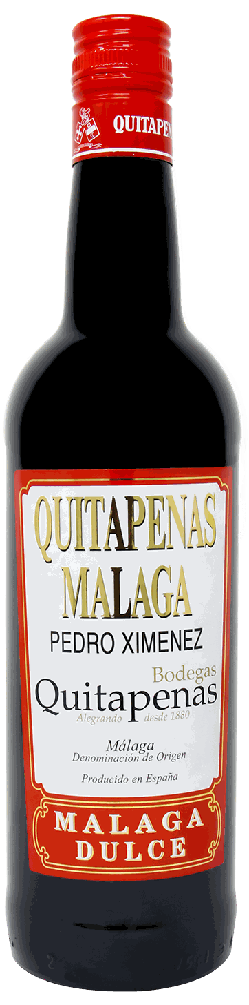 QUITAPENAS VINO MALAGA DULCE 75 CL