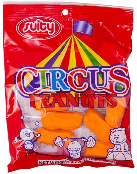 Suity Circus Peanuts4 OZ