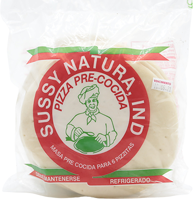 Sussi Natura Masa Para Pizza Medianda6 UND