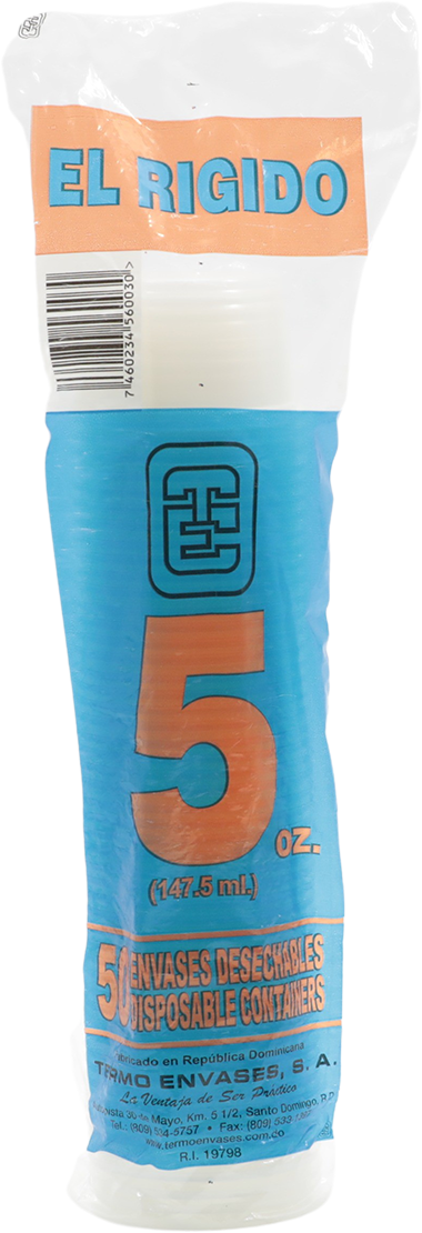 Termo Envases Envase 5 Oz50 UND