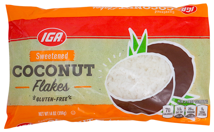 Iga Coconut Flakes14 OZ