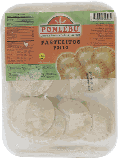 PONLEBU PASTELITOS POLLO 12 UN