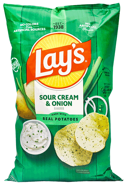 FRITO LAY PAPAS SOUR CREAM & ONI 184 GR