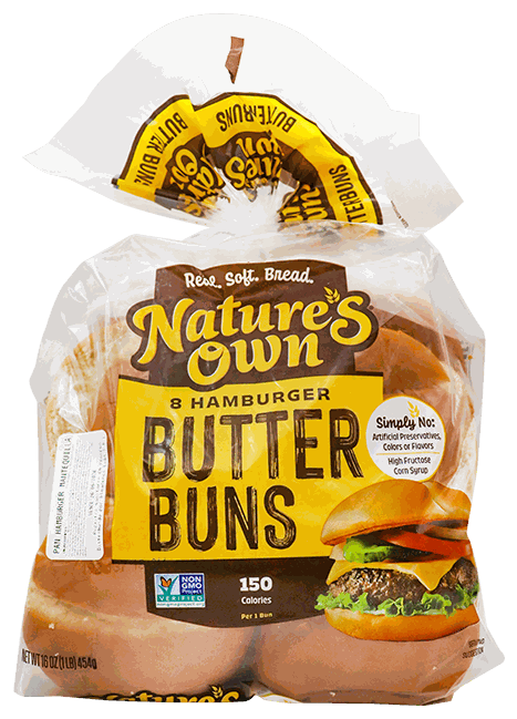 NATURE S OWN HAMBURGUER 8/1