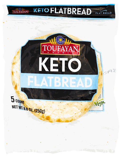 TOUFAYAN KETO FLAT BREAD 5 UN 8.9 OZ
