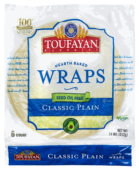TOUFAYAN WRAP PLAIN 5 UN 11 OZ