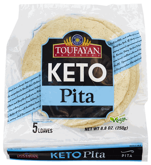 TOUFAYAN KETO PITA 5 UN 8.9 OZ