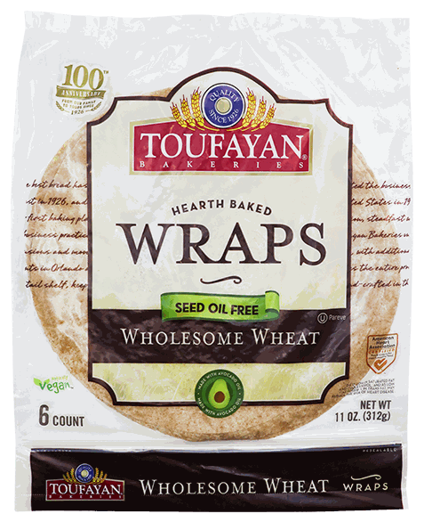 TOUFAYAN WRAP WHEAT 5 UN 11 OZ