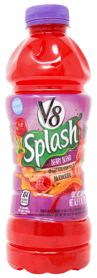 V8 SPLASH BERRY BLEND 19.6 OZ