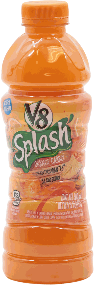V8 SPLASH ORANGE CARROT 19.6 OZ