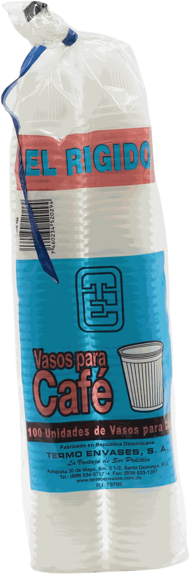 TERMO ENVASES VASO CAFE 50 UN