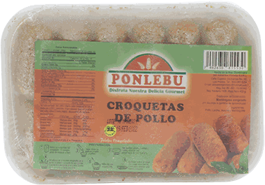 PONLEBU CROQUETAS DE POLLO 12 UN