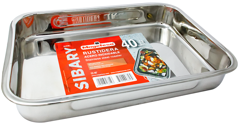 Mgf Bandeja Para Horno Acero Inoxidable Sibary40 CM
