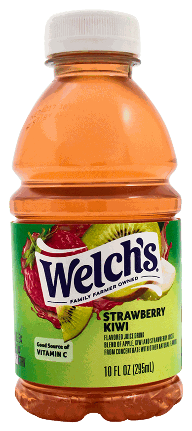 WELCHS JUGO STRAW/KIWI 10 OZ