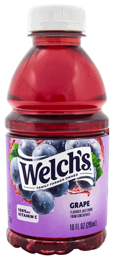 WELCHS GRAPE DRINK 10 OZ