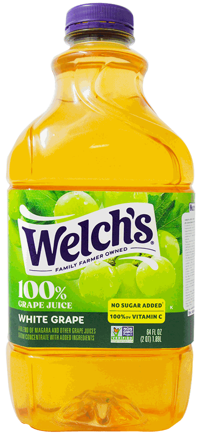 WELCHS WHITE 100% GRAPE JUICE 64 OZ