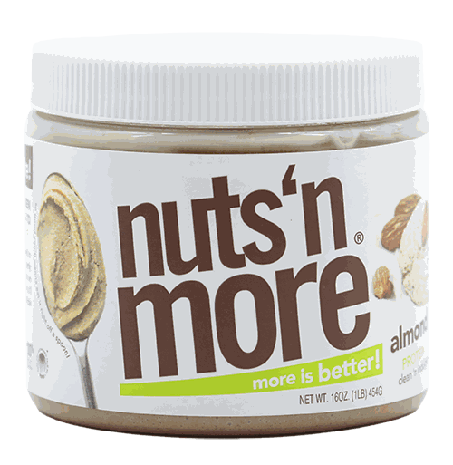 NUTS & MORE ALMOND BUTTER 16 OZ
