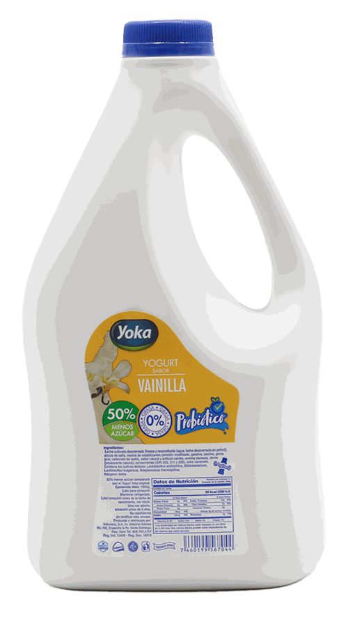 YOKA YOGURT BEBIBLE VAINILLA 64 OZ
