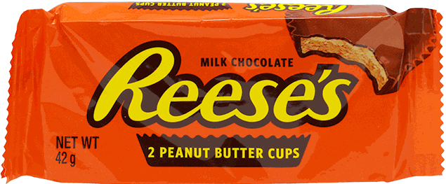 REESES CHOC,2 PEANUT BUTTER CUPS 1,5 OZ