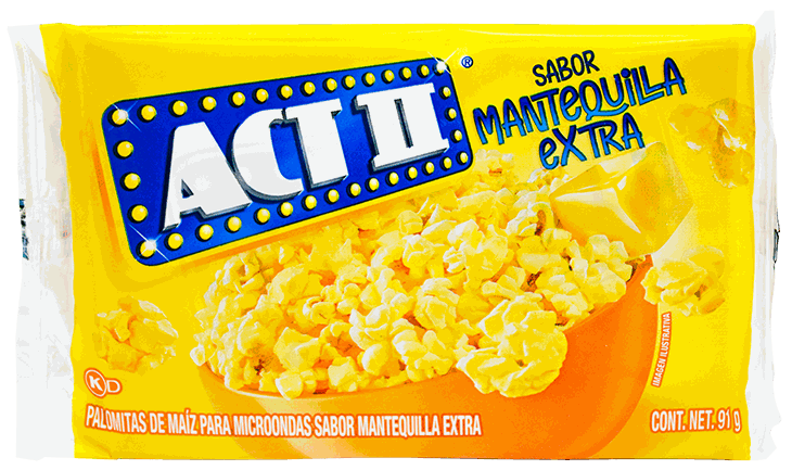 ACT II POP CORN EXTRA BUTTER 18/3 OZ