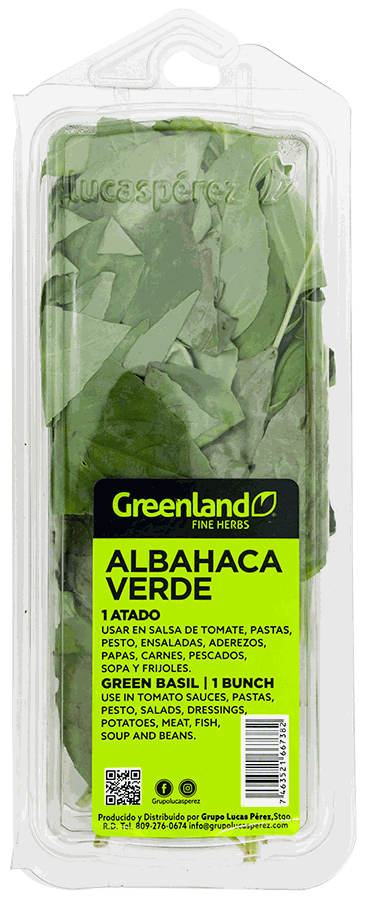 ALBAHACA VERDE CLAMSHELL